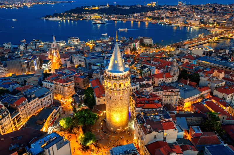 Istanbul 5 stars by plane