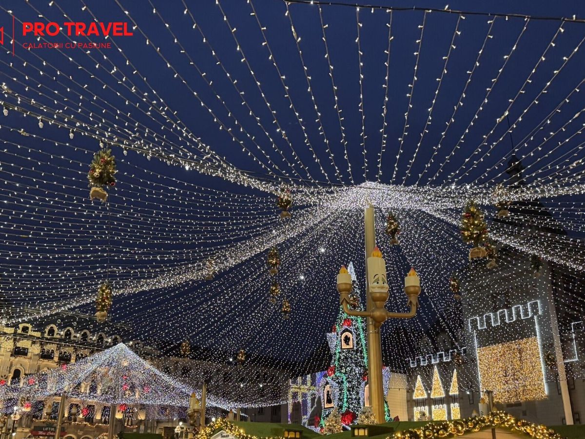 Luminițele Târgului de Crăciun din Craiova
