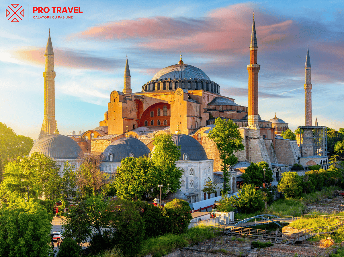 Hagia Sofia la apus, Istanbul