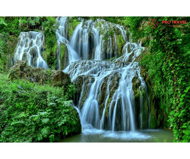 One-day trip to Bulgaria: Krushuna Waterfalls, Devetashka Cave, and Lovech Fortress